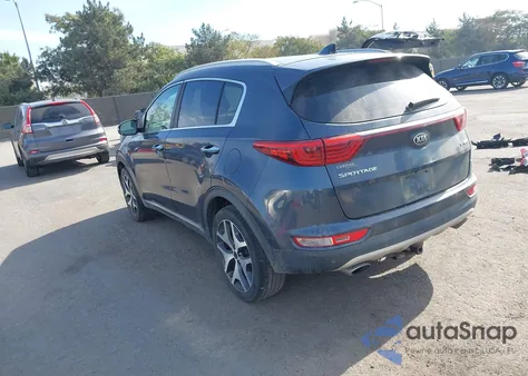 2017 Kia Sportage Sx Turbo z USA, uszkodzony, nr VIN KNDPRCA63H7280783
